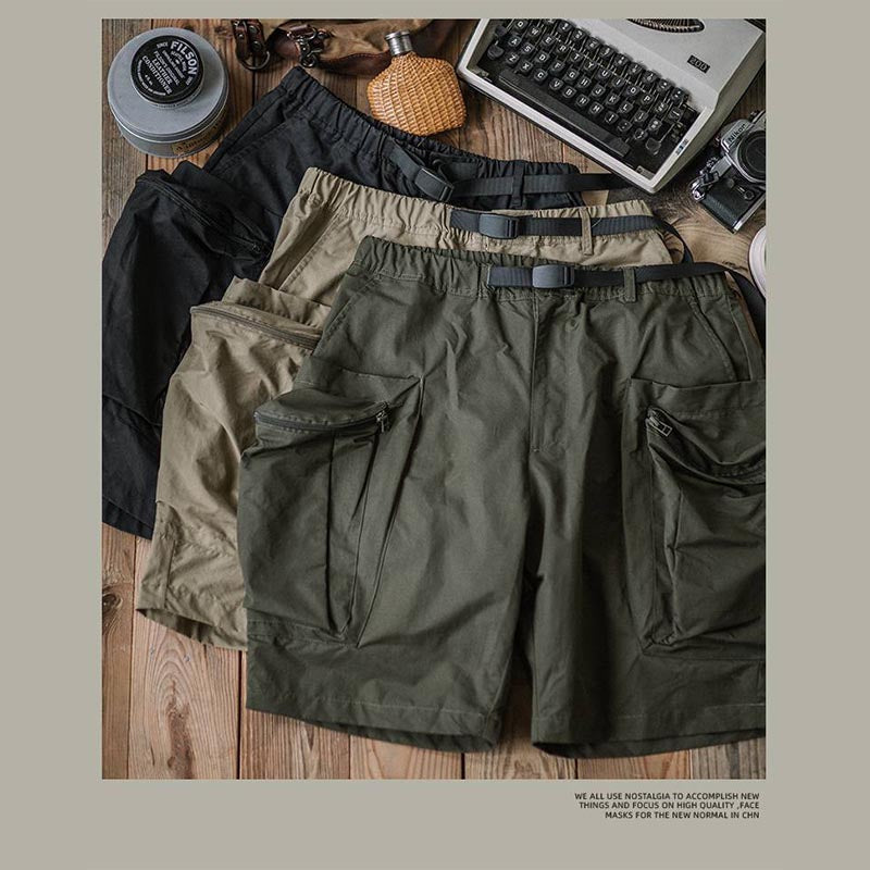 Men's Large Pocket Loose Quick Dry Shorts