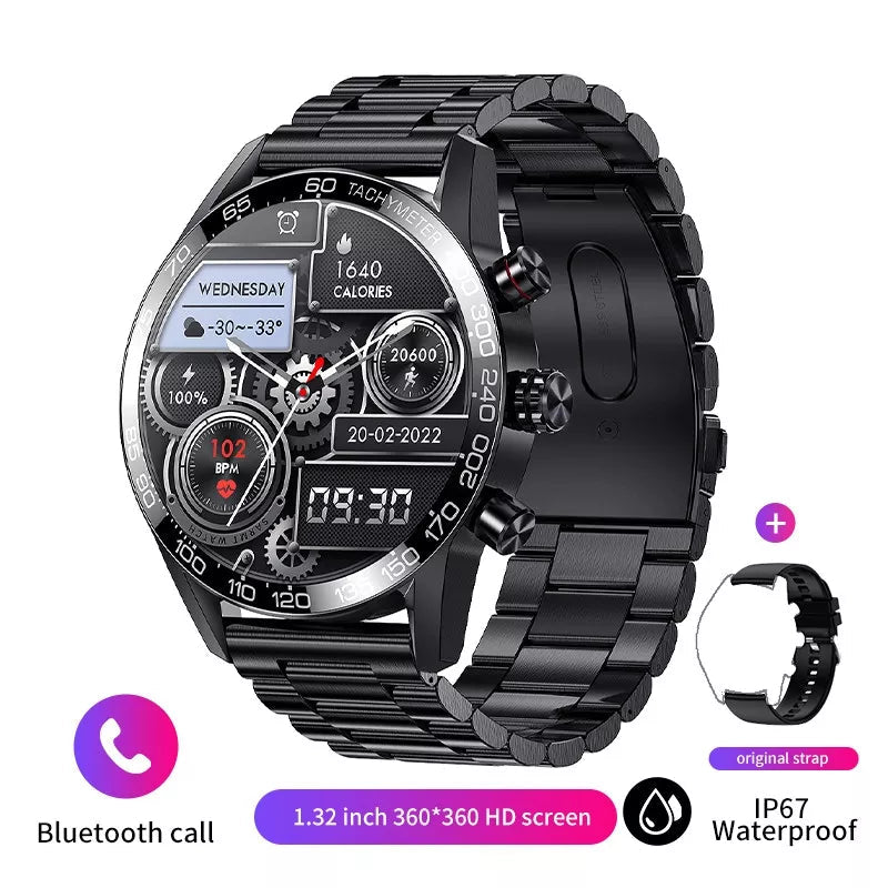 2023 NEW SMART WATCH CUSTOM WATCH FACE SPORTS WATERPROOF BLUETOOTH CALL SMARTWATCH ECG+PPG