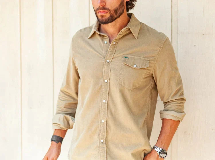 Corduroy Button Shirt (Buy 2 free shipping)