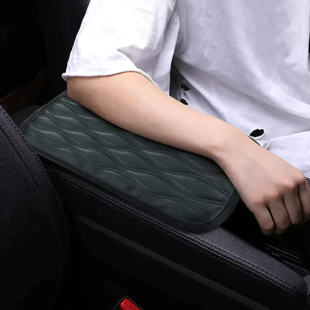 Leather Car Armrest Box Pad（Universal style）