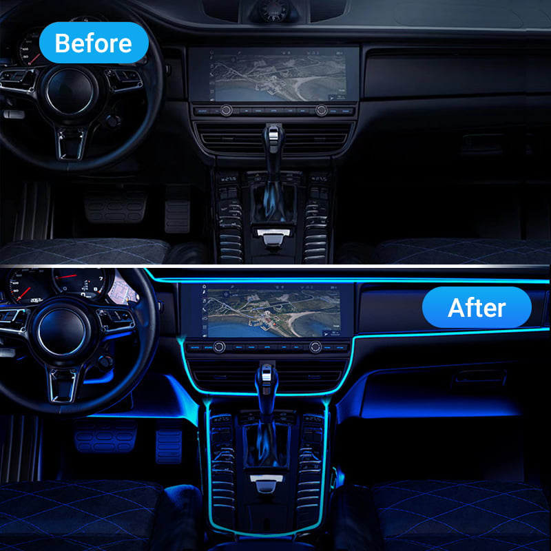 Pousbo® Car Ambient Light Cold Light Lamp Strip