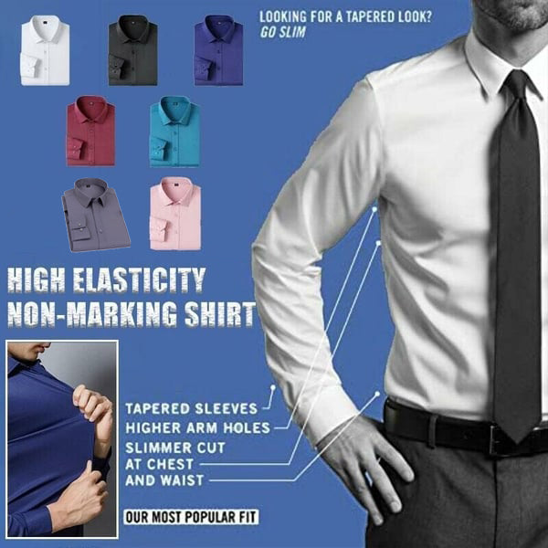 Stretch Non-iron Anti-wrinkle Shirt (50% OFF)