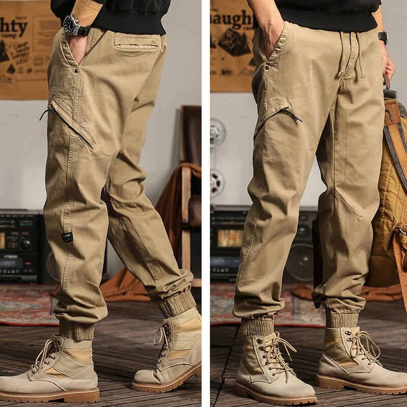 Retro Multi-Pocket Cargo Pants