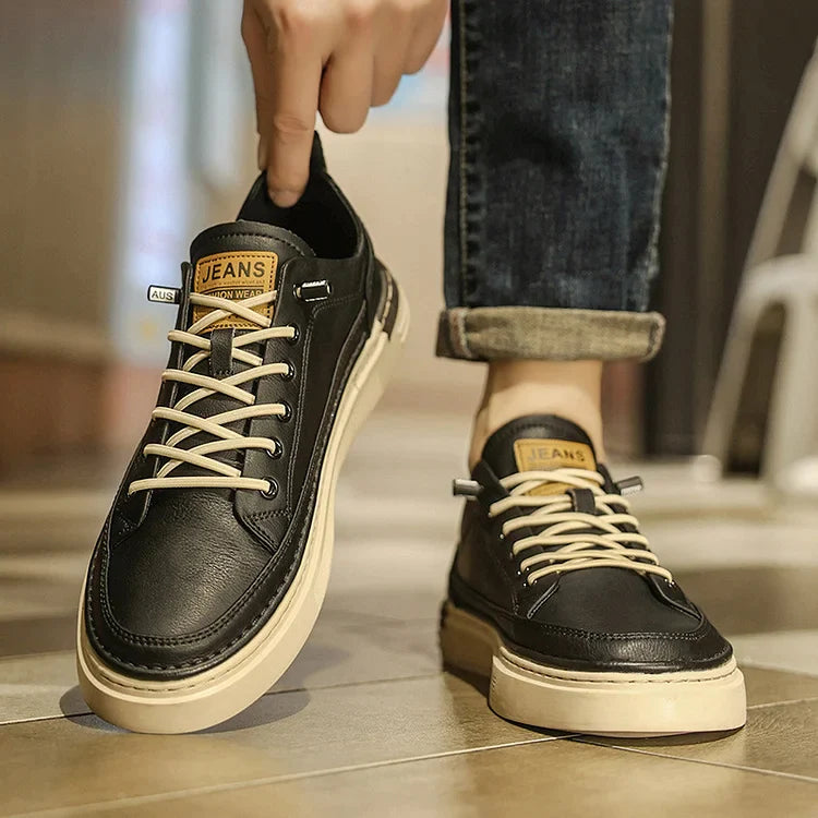 Men's Casual Versatile Genuine Leather Shoes