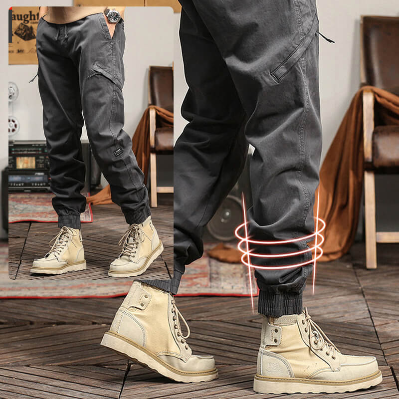 Retro Multi-Pocket Cargo Pants