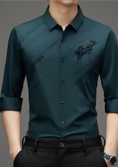 Men's warm anti-wrinkle shirt