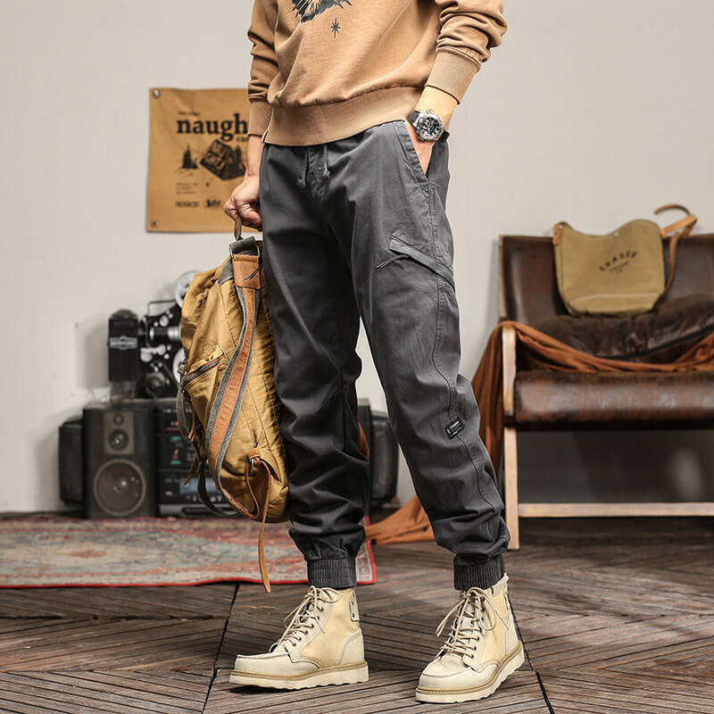 Retro Multi-Pocket Cargo Pants