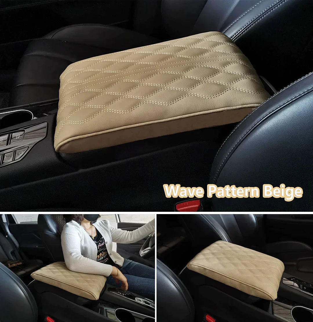 Leather Car Armrest Box Pad（Universal style）