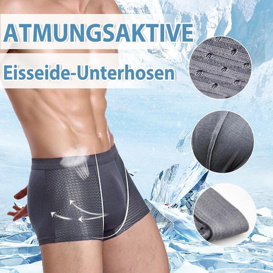 Men's Honeycomb Breathable Ice Silk Panties