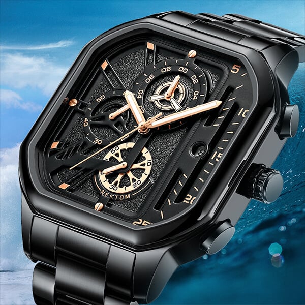 2023 Waterproof Men's Quartz Watch（50% OFF ＆ FREE SHIPPING）