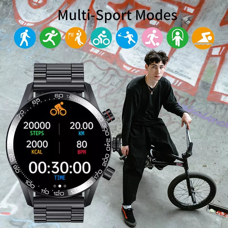 2023 NEW SMART WATCH CUSTOM WATCH FACE SPORTS WATERPROOF BLUETOOTH CALL SMARTWATCH ECG+PPG