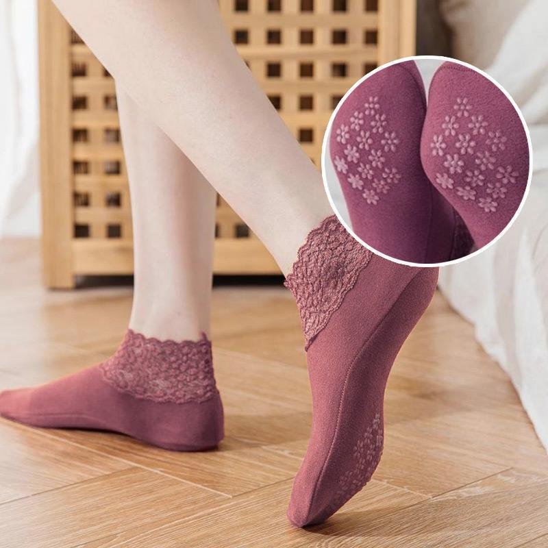 Lace Warmer Socks