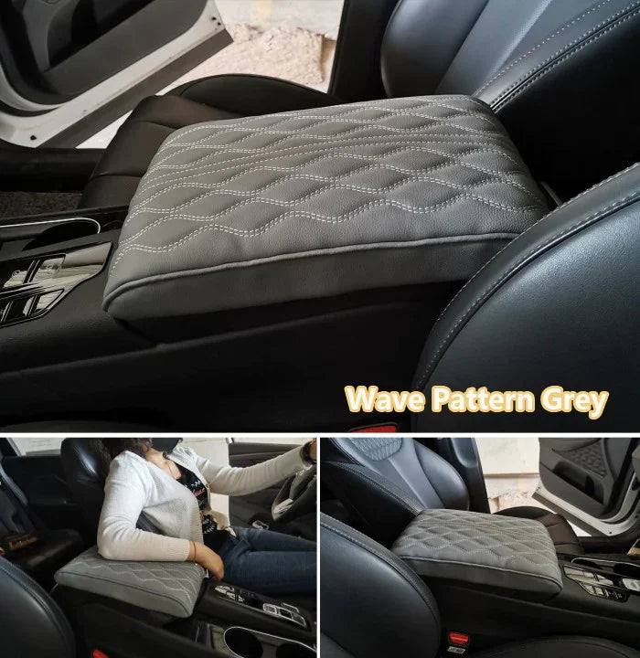 Leather Car Armrest Box Pad（Universal style）