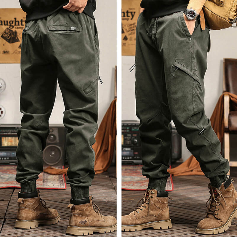 Retro Multi-Pocket Cargo Pants