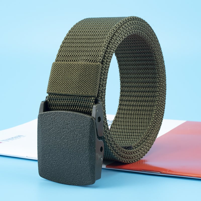 Non-Metallic Non-Magnetic Buckle Nylon Belt