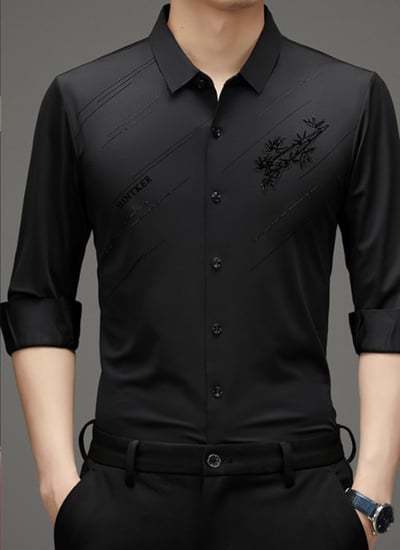 Men's warm anti-wrinkle shirt