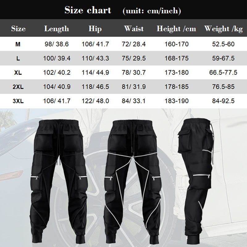 Fashion Trend Men’s Hip Hop Cargo Pants