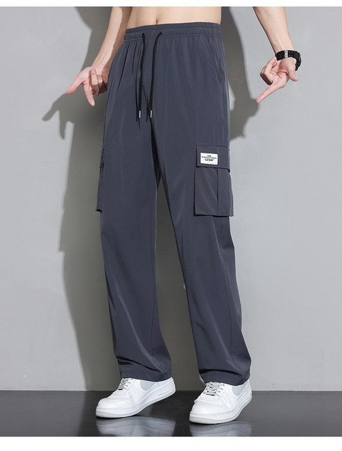 Men'S Ice Silk Cargo Pants(BUY 2 FREE SHIPPING)