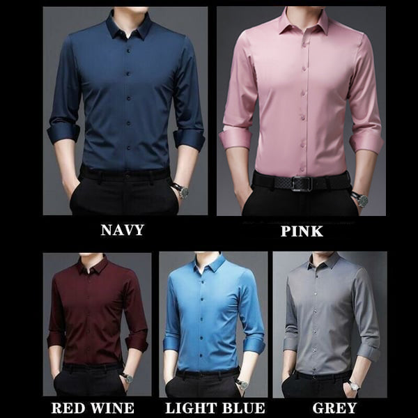 Stretch Non-iron Anti-wrinkle Shirt (50% OFF)