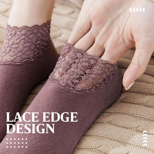 Lace Warmer Socks