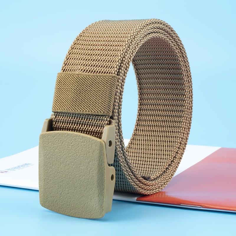 Non-Metallic Non-Magnetic Buckle Nylon Belt