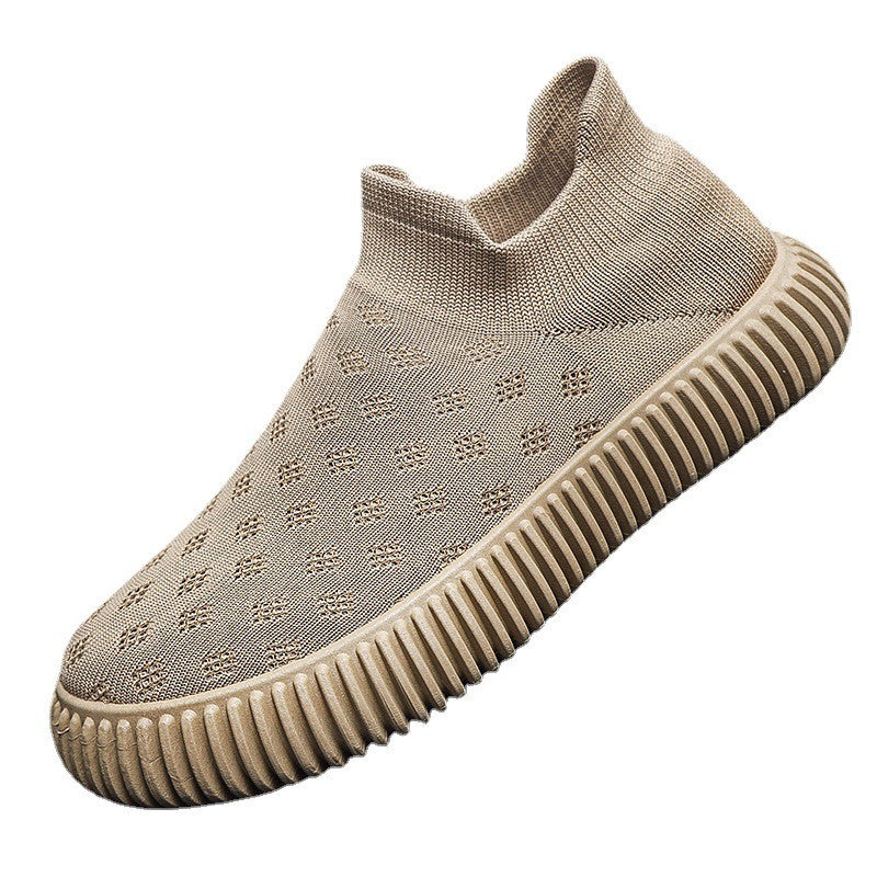 Men's Flying Woven Mesh Breathable Shoes