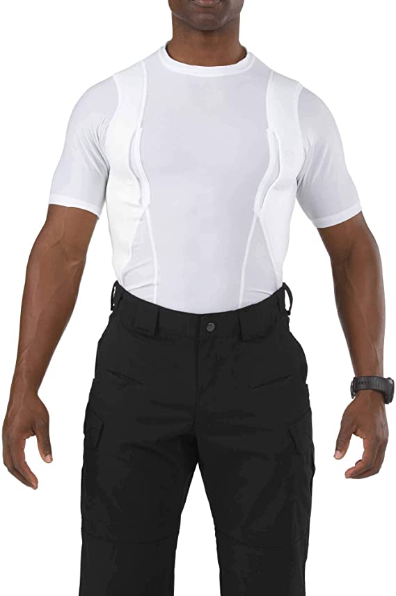 MEN'S CONCEALED LEATHER HOLSTER T-SHIRT (BUY 2 FREE SHIPPING)