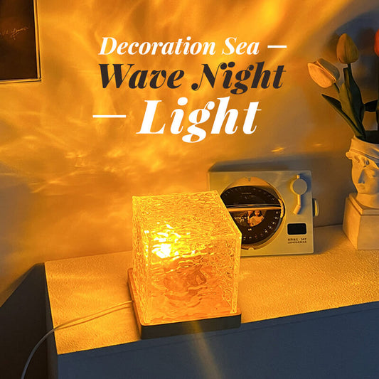 Decoration Sea Wave Night Light