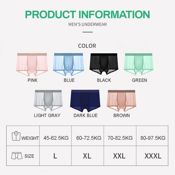 Men's Ice Silk Breathable Underwear 🎉New Year Sale (50% OFF) – kyayu