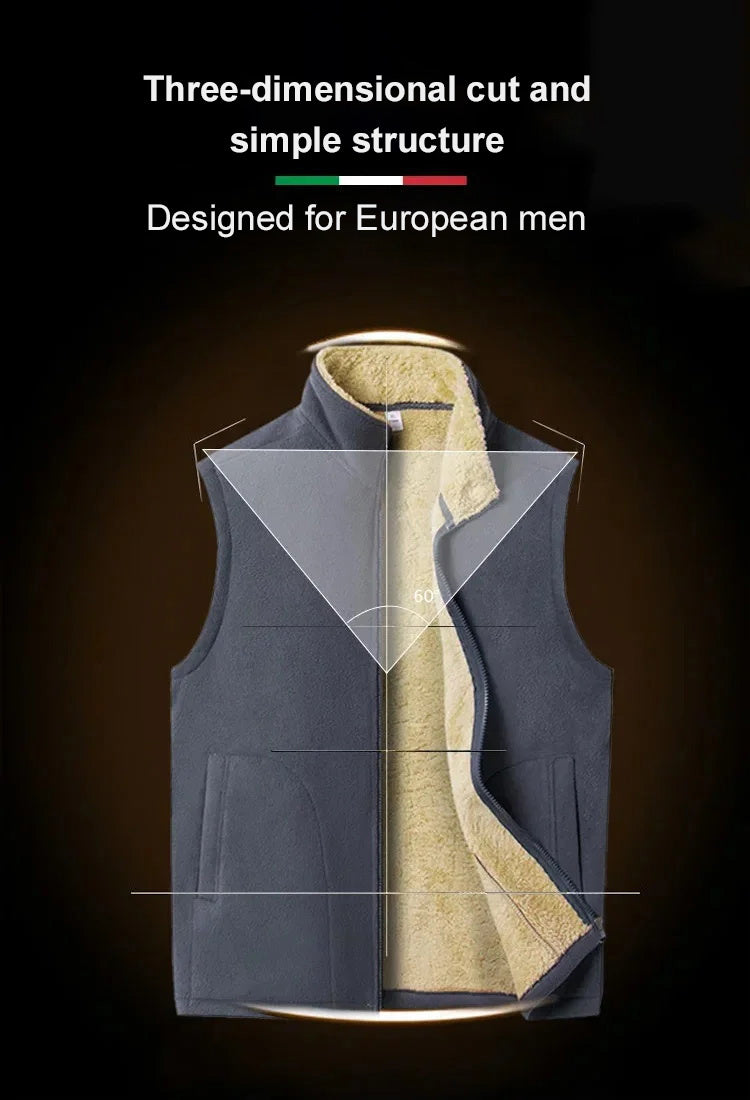 Men's Lambswool Vest