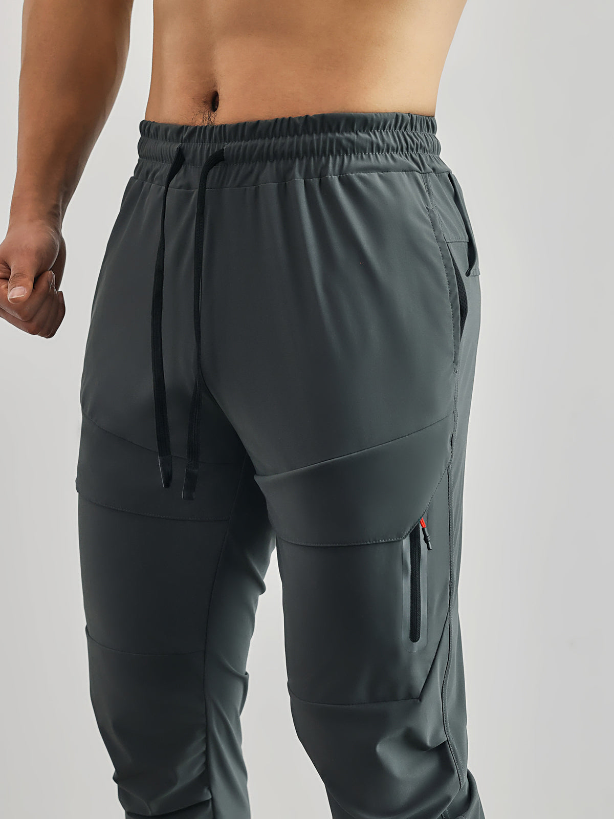 Stay Cool High Rib Cargo Jogger Athletic Pants