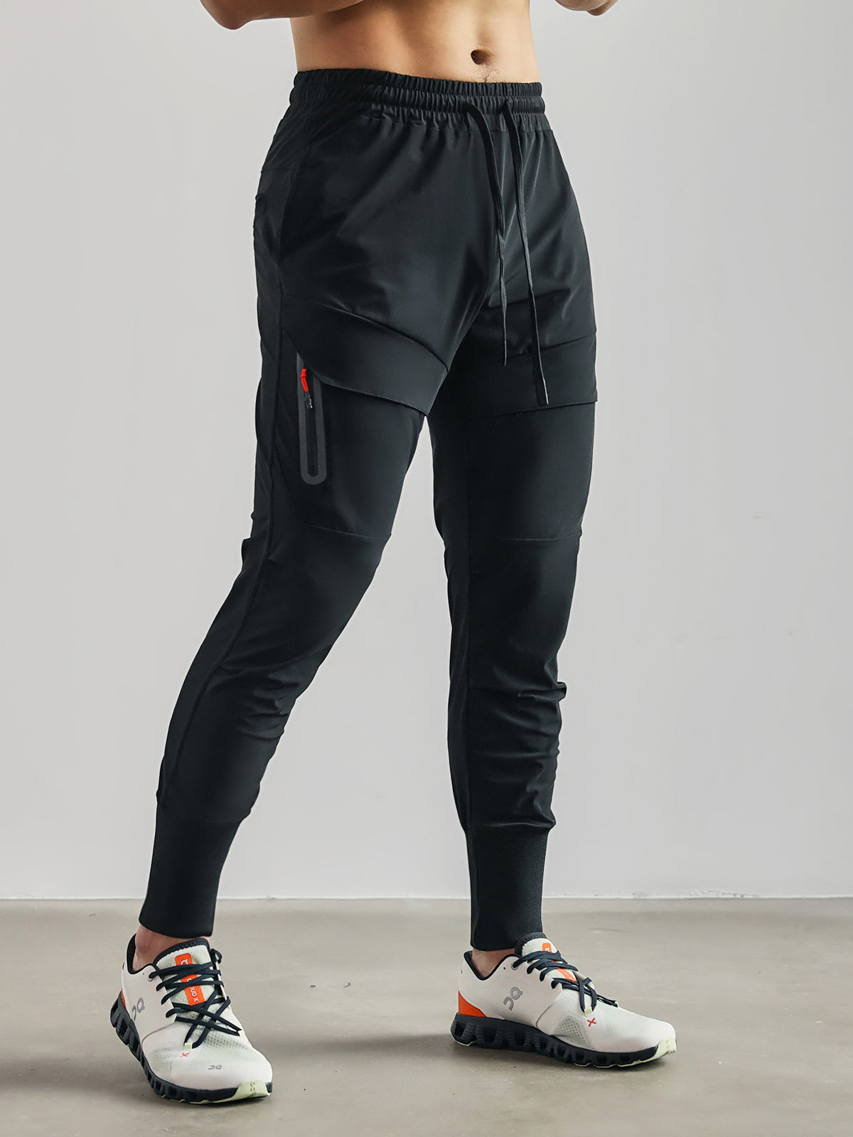 Stay Cool High Rib Cargo Jogger Athletic Pants