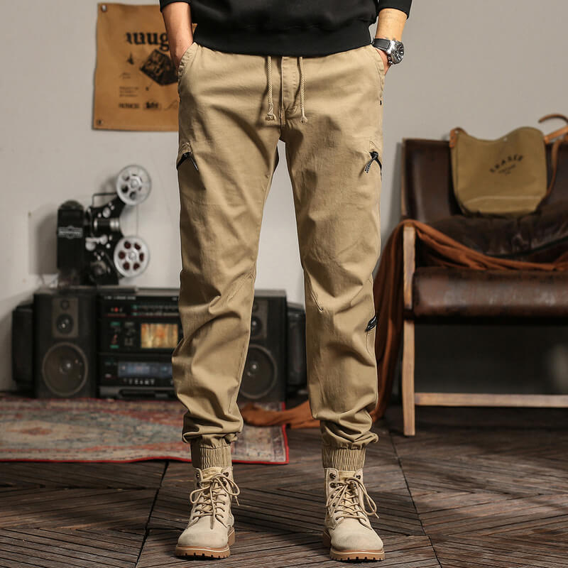 Retro Multi-Pocket Cargo Pants