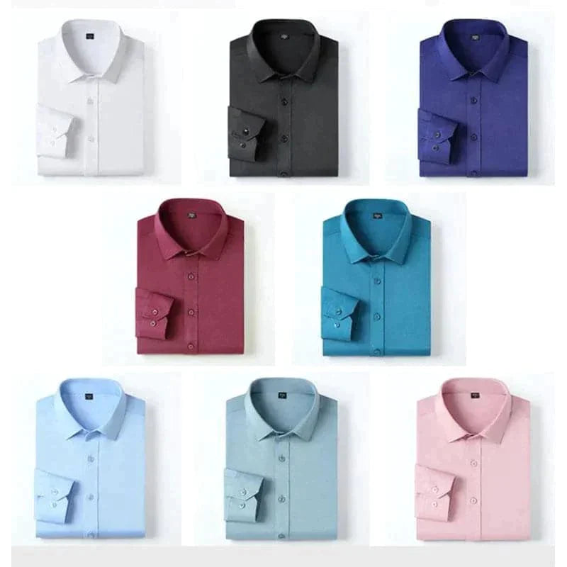 Non-Iron Wrinkle-Free Stretch Shirt （buy 2 free shipping）