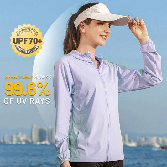 UPF 70+ Sun Protection Coat Fashion Couple Icy Cool Jacket