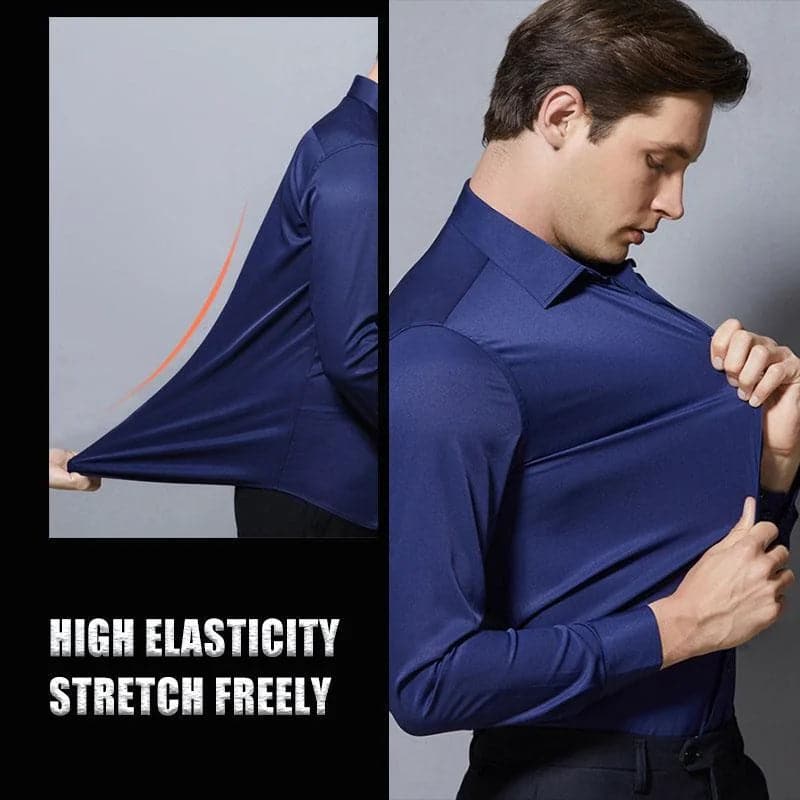 Non-Iron Wrinkle-Free Stretch Shirt （buy 2 free shipping）