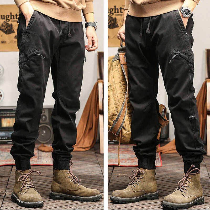 Retro Multi-Pocket Cargo Pants