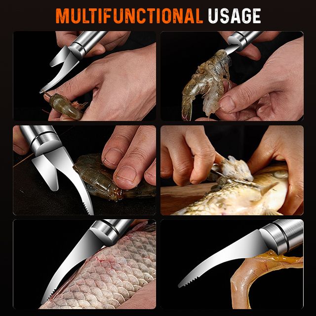 Multifunctional Fast Shrimp Peeler