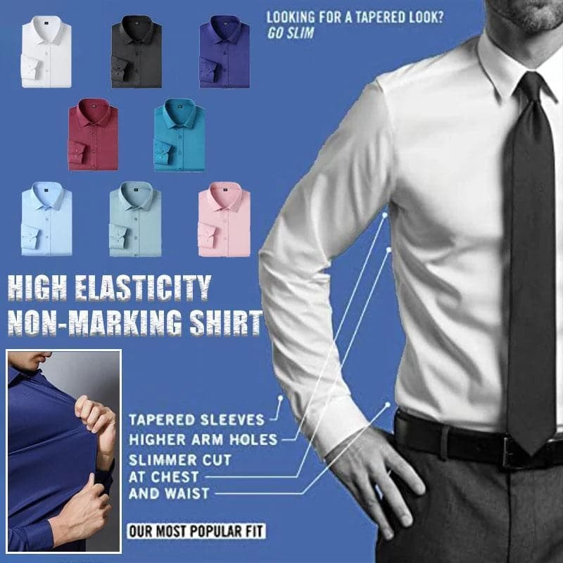 Non-Iron Wrinkle-Free Stretch Shirt （buy 2 free shipping）