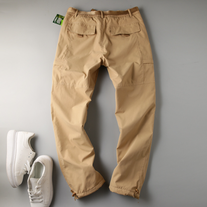 Windproof & Waterproof Softshell Fleece Lined Outdoor Cargo Pants