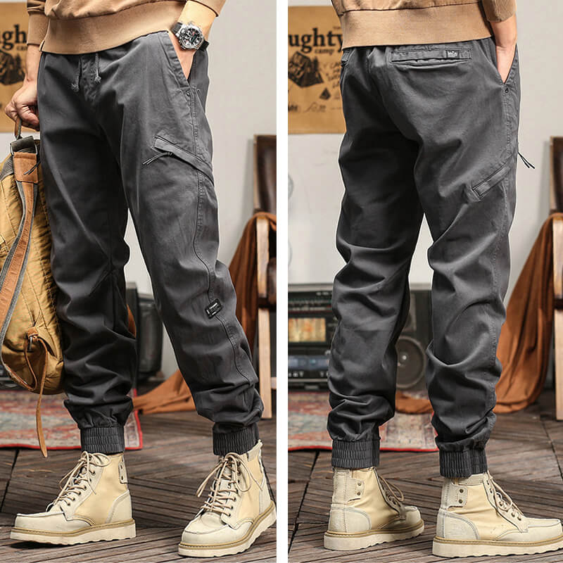 Retro Multi-Pocket Cargo Pants