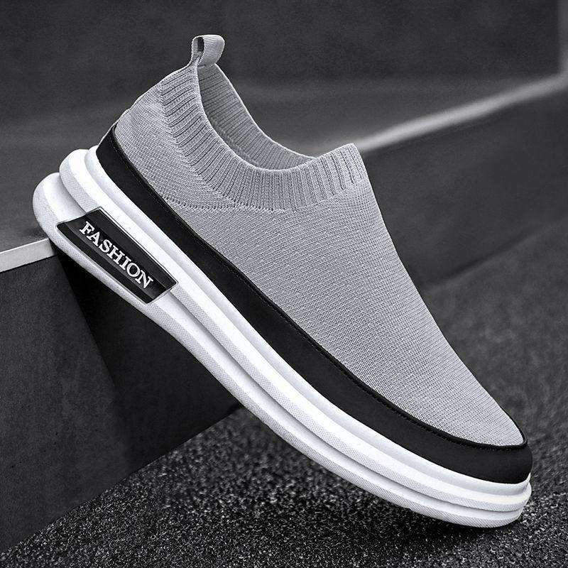 Men's Breathable Flying Mesh Socks A Pedal Sneakers