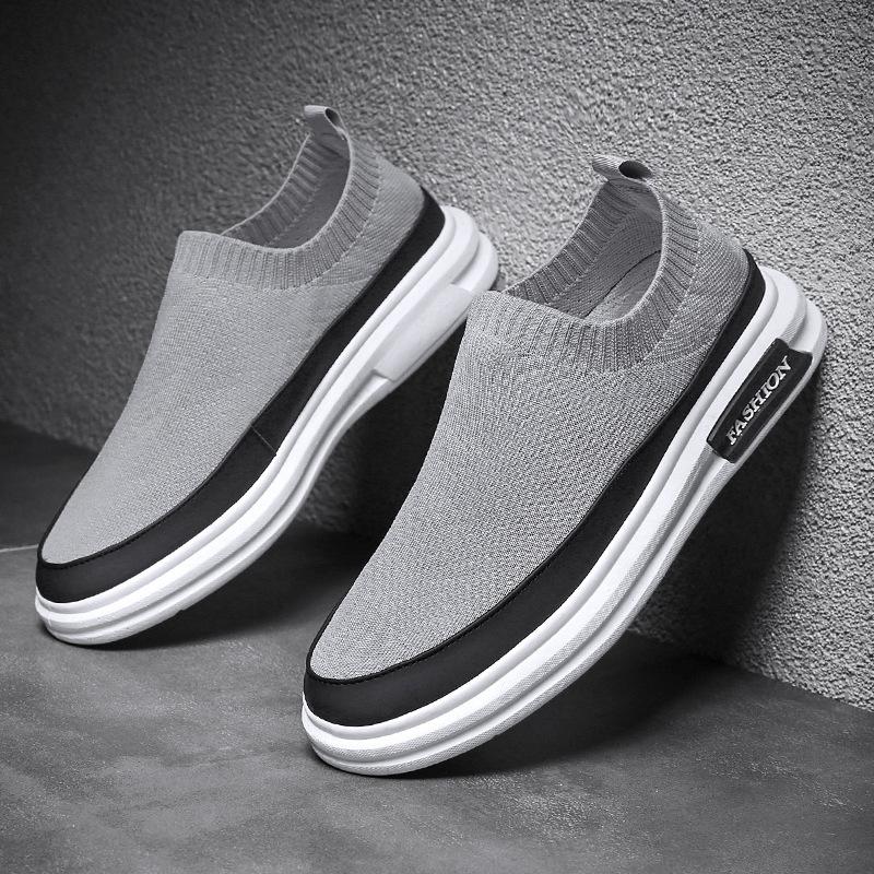 Men's Breathable Flying Mesh Socks A Pedal Sneakers