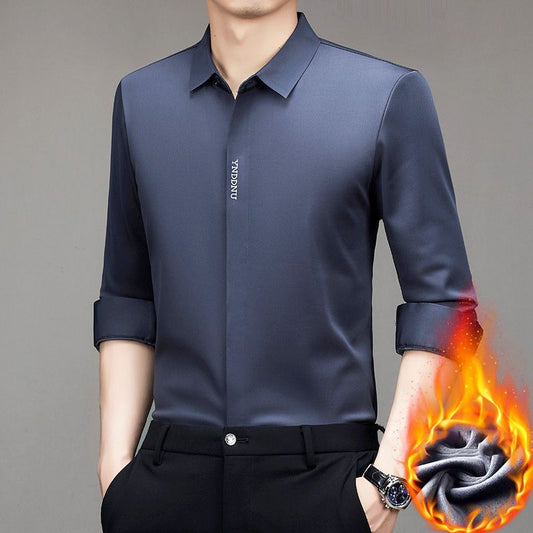 Hot Business Non-iron Velvet Shirt