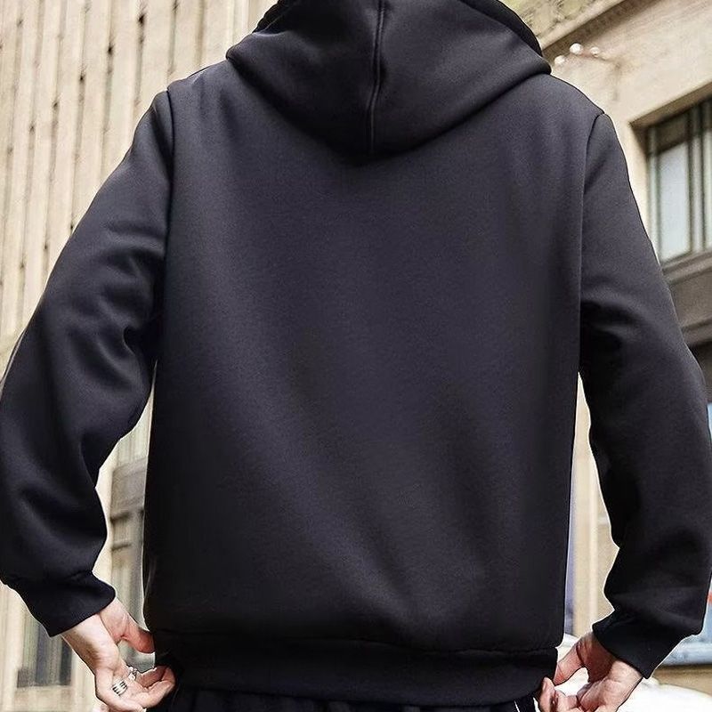 🎊Christmas Pre-sale - 41% Off🎊-Men’s Thickened Faux Cashmere Hoodie Cardigan