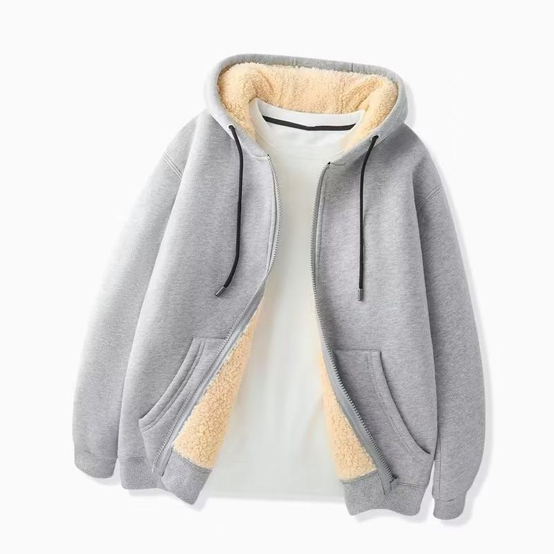 🎊Christmas Pre-sale - 41% Off🎊-Men’s Thickened Faux Cashmere Hoodie Cardigan