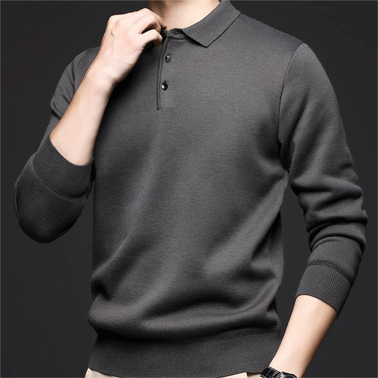 Gift Choice -Men's Winter Lapel Padded Thickened Sweater