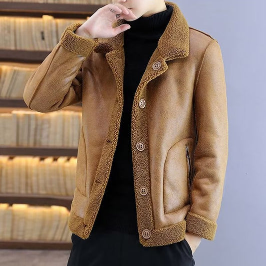 [Best Gift] Double-sided Wearing Warm Thickening Men’s Jacket