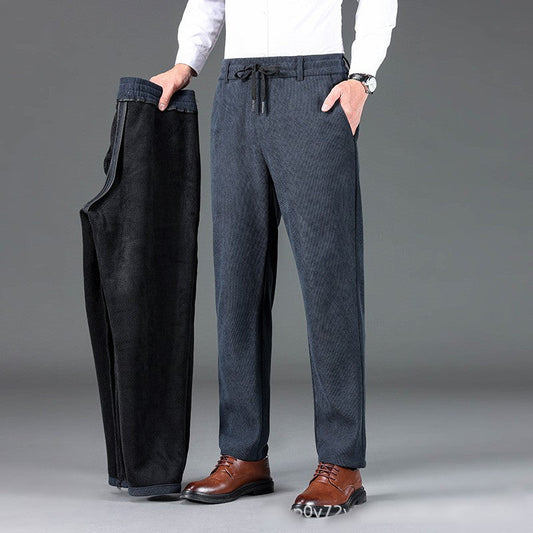 Men's Corduroy Casual Straight Pants（50% OFF）