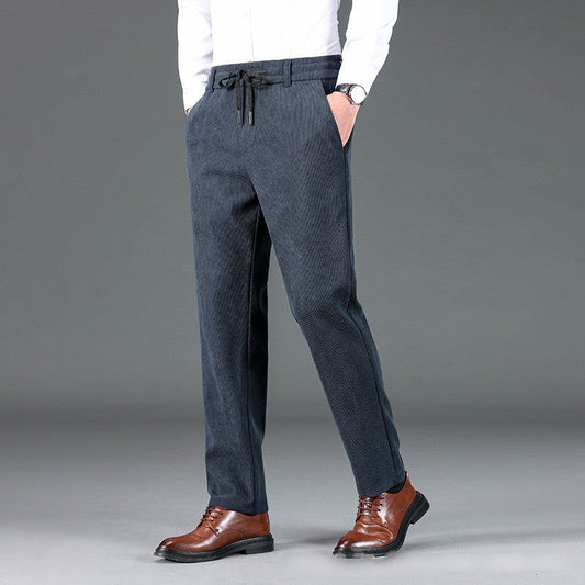 Men's Corduroy Casual Straight Pants（50% OFF）